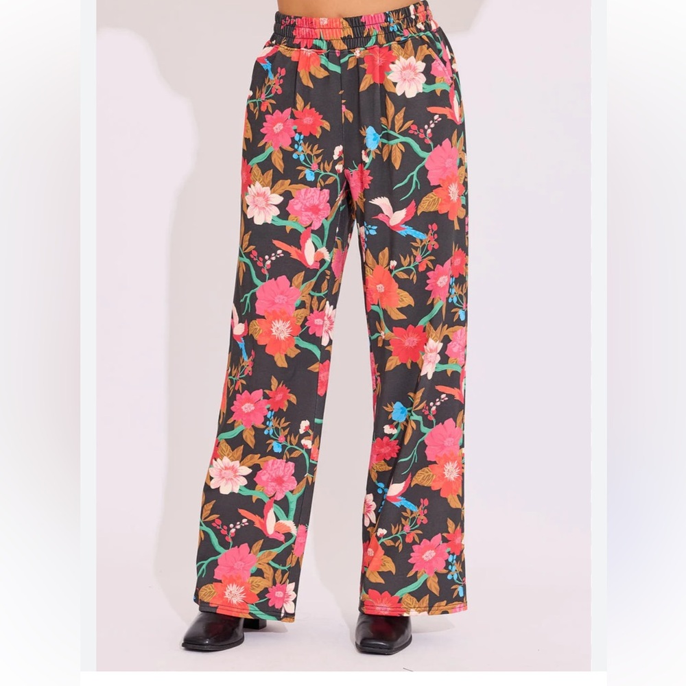 Alden Adair Florence Print Set Size Medium Paige Top and Poppy Pants - Picture 2 of 16
